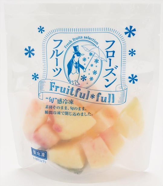 ★[冷凍] 山形県産　冷凍　白桃　カット済み