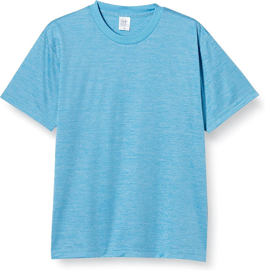 F-STYLE 霜降りカラーUVカット・吸汗速乾 4.1オンス さらさらドライＴシャツ　F-SD020682-ヘザーブルー-XL