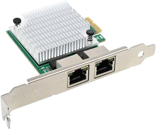 エアリア Gigabit LAN 2ポート PCI Express x1 接続 増設 拡張 ボード ヒートシンク搭載 ロープロファイル対応 SD-PEGLW2-B