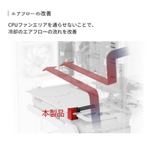 画像をギャラリービューアに読み込む, エアリア 世田谷電器 上北沢＆下北沢 Shiro VGA グラフィック 8pin 電源 180度 方向変換 上向き 下向き セット デスクトップ AR-VGA8PUD-WH
