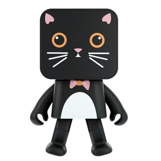 エアリア DANCE DANCE SPEAKER Bluetooth 2台揃えるとTWS対応 踊る アニマル スピーカー 猫ダンサー MS-DDS-CAT