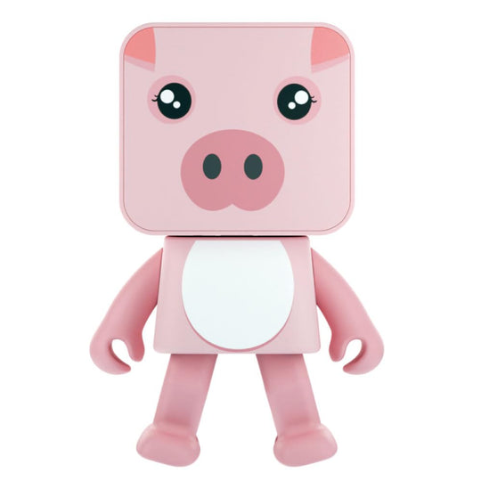 エアリア DANCE DANCE SPEAKER Bluetooth 2台揃えるとTWS対応 踊る アニマル スピーカー 豚ダンサー MS-DDS-PIG