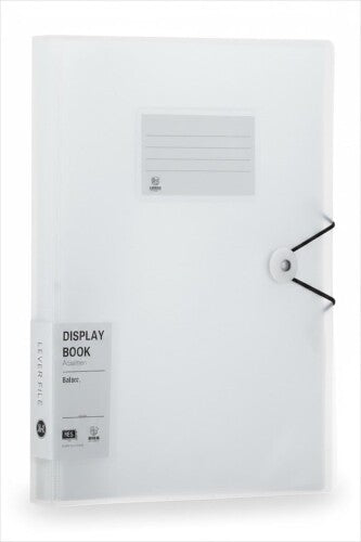 白　A4 クリアファイル バインダー 60ポケット 書類収納 多層式 透明ポケット 表紙付き ファイルケース 学校 仕事用