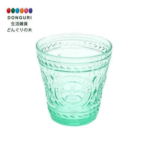 トモ・コーポレーション(Tomo Corporation) エンボスグラス 200ml グリーン