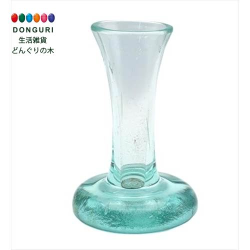 トモ・コーポレーション 手吹きガラスベース/花瓶/フラワーベース/一輪挿し/アクアリウム