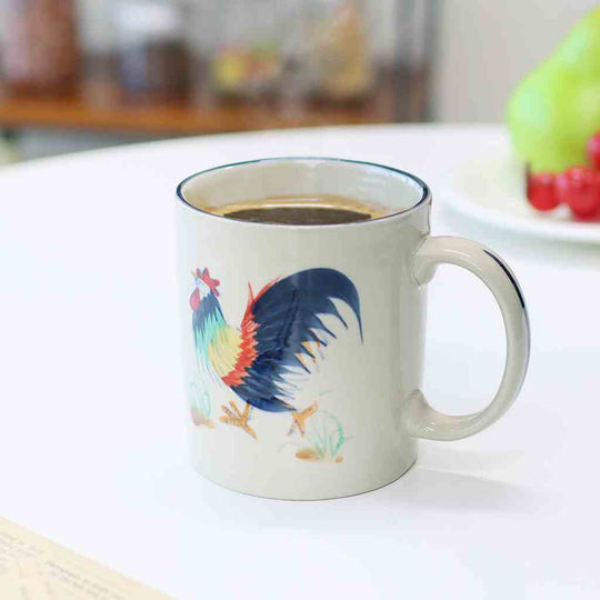 トモ・コーポレーション(Tomo Corporation) セラミック手彩色 マグカップ 250ml ニワトリ