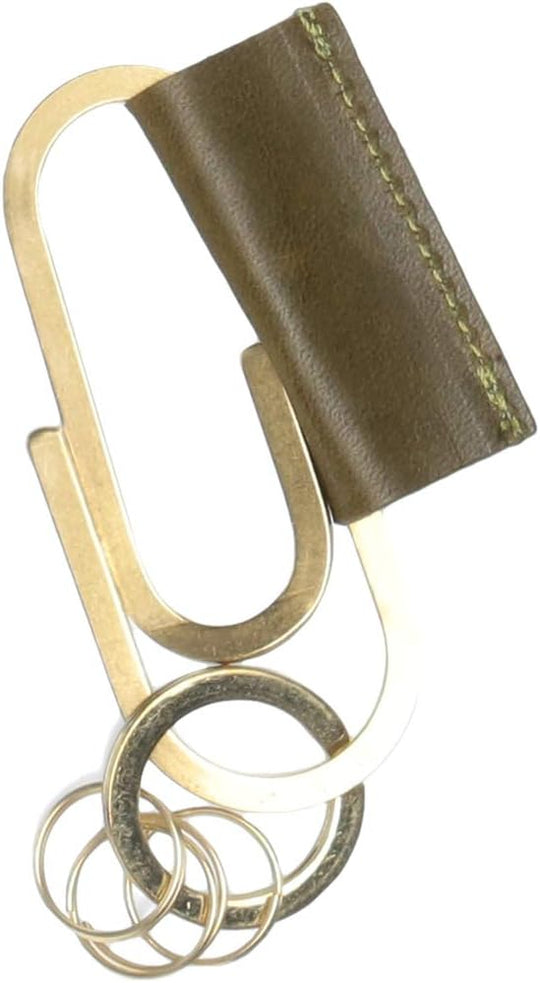 栃木レザー BRASS GOODS キーチャーム L-30301 KHA