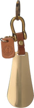 画像をギャラリービューアに読み込む, 栃木レザー BRASS GOODS シューホーン チャーム L-30287 CAM
