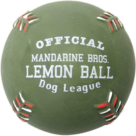 LATEX LEMON BALL TOY/GREEN/