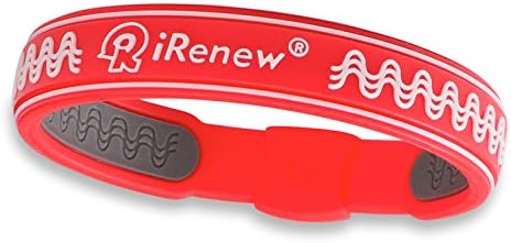 iRenew バランスブレスレット スポーツシリーズ  Sサイズ レッド