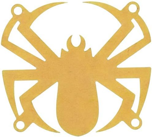 Bitspower 80mm レーザーカット UVリアクティブ ファングリル  Spider BP-80UVFG-GN-23