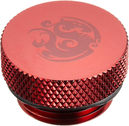Bitspower G3/8インチ用  ストップフィッティング ディープブラッドレッド BP-DBRWP-C49