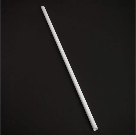 Bitspower None Chamfer Crystal Link Tube OD 12MM - Length 1000mm (White)