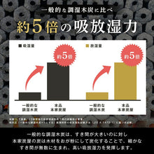 画像をギャラリービューアに読み込む, 調湿・消臭木炭 本家炭屋スクエアタイプＳ

