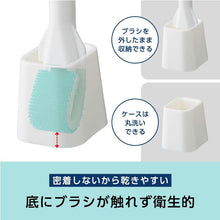 画像をギャラリービューアに読み込む, レック 激落ちくん ワンタッチ取替トイレブラシ 本体 ブラッシュ素材
