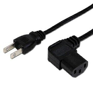 AINEX AC電源ケーブル 極細L型タイプ ACP-15L-BK