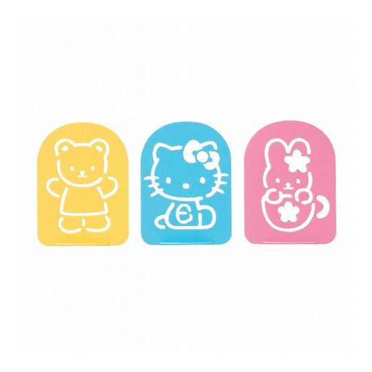 OSK オーエスケー ふりかけプレート3枚セット ハローキティ LS-3