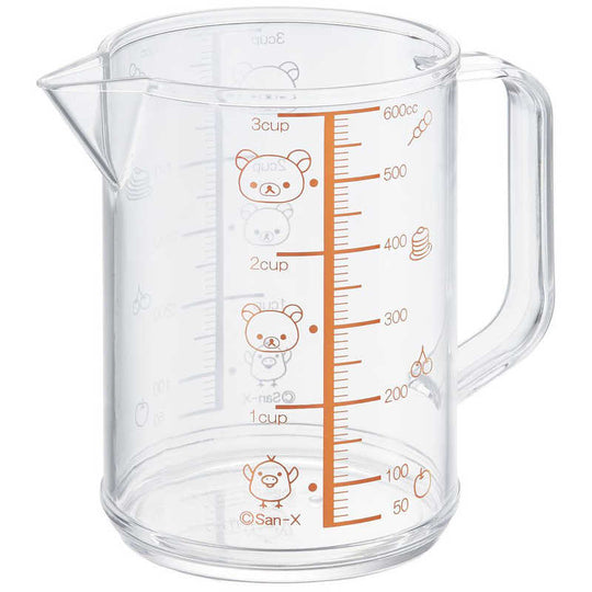 OSK オーエスケー メジャーカップ(大) 600ml リラックマ MC-2