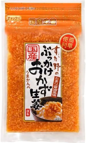 すが野 国産ぶっかけおかず生姜 110ｇ