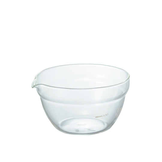 HARIO(ハリオ) 日本製 耐熱ガラス製 片口ボウル 200ml KB-20-BK