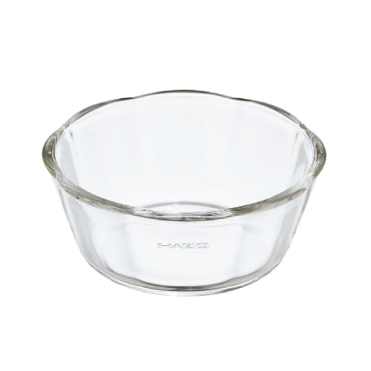 HARIO(ハリオ) 日本製 耐熱ガラス製 スイーツボウル 300ml BUONO kitchen SWB-30-BK クリア