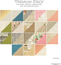 画像をギャラリービューアに読み込む, DCWV  Premium - DCWV - Stacks - 12 x 12 - Double-Sided - Preserved Paper - Gold Foil - 36 Sheets PS-005-00592
