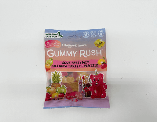 Gummy Rush グミーラッシュサワーパーティーミックス 70g 1個