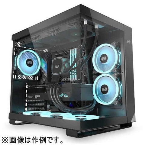 CPS 高透過率ガラス採用 ピラーレスPCケース C3T500-ARGB-BK
