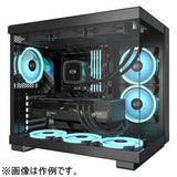 CPS 高透過率ガラス採用 ピラーレスPCケース C3T500-ARGB-BK