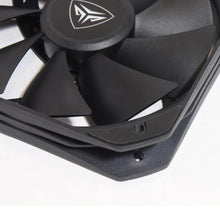 画像をギャラリービューアに読み込む, PCCooler 130mmケースファン K4-BK / K6-BK対応デュアルファンキット 400~1600rpm「F3-P130-BK」120mm互換
