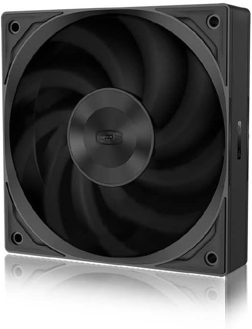 CPS ハイエンドファン「F5R120-BK」3モード搭載スピードコントローラー 流体軸受ベアリング採用 低騒音 低摩擦 長寿命
