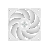 CPS ハイエンドファン「F5R120-WH」3モード搭載スピードコントローラー 流体軸受ベアリング採用 低騒音 低摩擦 長寿命