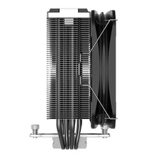 画像をギャラリービューアに読み込む, PCCOOLER LGA1700/AM5対応 130mmファン搭載 TDP230W対応 サイドフロー CPUクーラー K4-BK
