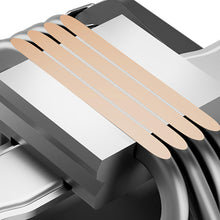 画像をギャラリービューアに読み込む, PCCOOLER LGA1700/AM5対応 130mmファン搭載 TDP230W対応 サイドフロー CPUクーラー K4-BK
