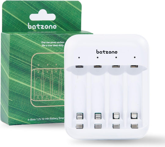 batzone 単3・単4 ニッケル水素専用充電器(1個入り/4本同時充電)