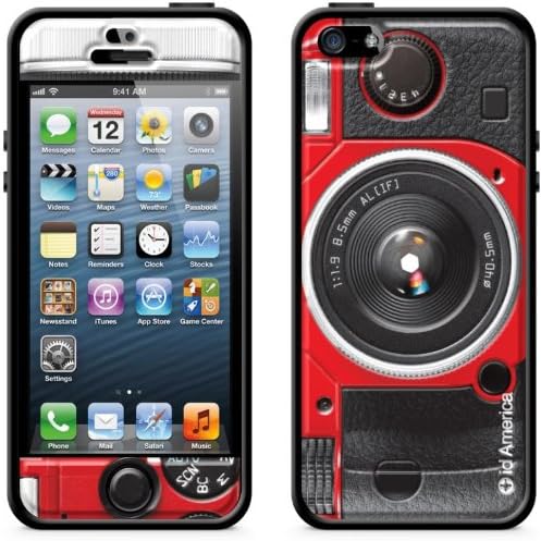 ■id America Cushi Plus Camera iPhone 5対応  Red CSIAF509-Red-A