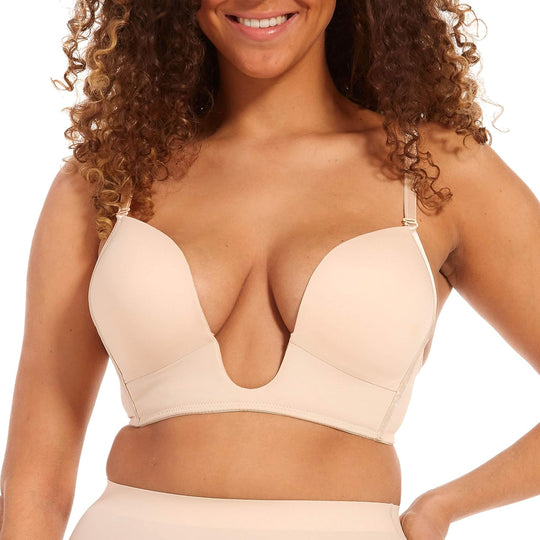 MAGIC BODYFASHION ディープＶブラ Deep-V-Bra 6513 camel  75C
