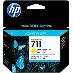 ●HP711インクカートリッジ イエロー29mlX3