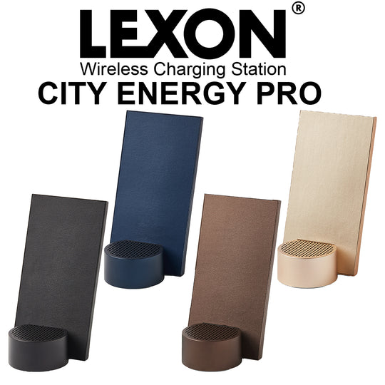 ワイヤレス充電器・Bluetoothスピーカーが一つになったオシャレデバイス　LEXON  CITY ENERGY PRO LD145